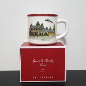 NEW RARE Pottery Barn National Lampoon’s Christmas Vacation House Decal Mug